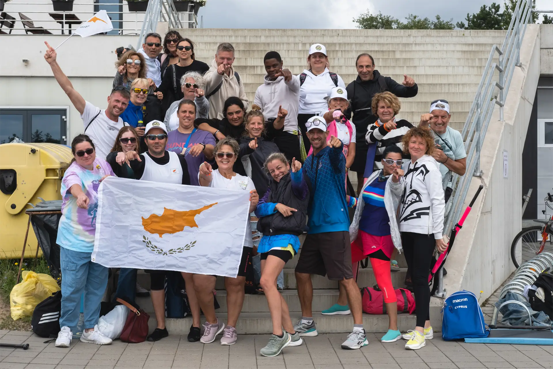 dragon boat cyprus national team group picture