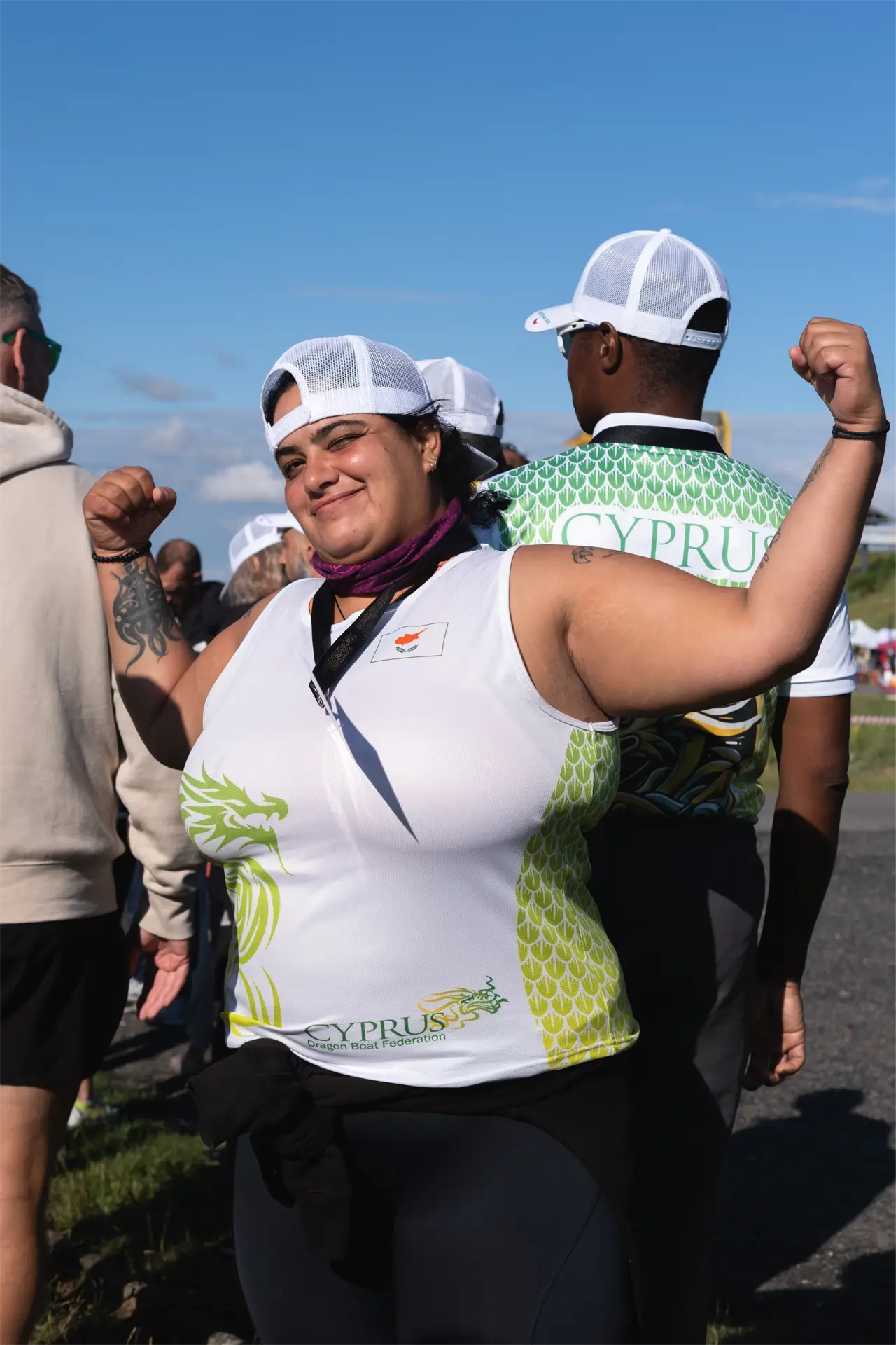 dragon boat cyprus national team female paddler