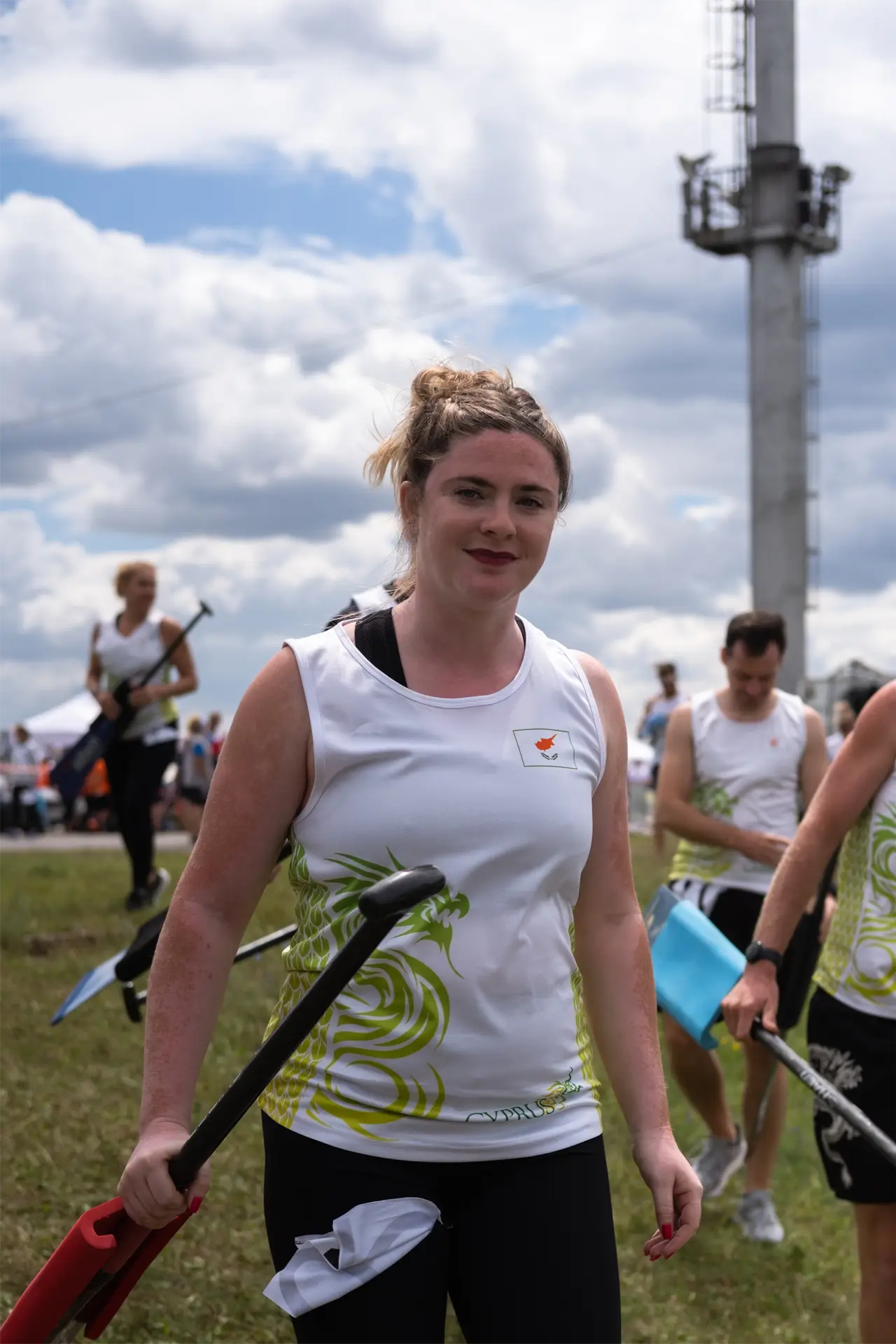 dragon boat cyprus national team female paddler