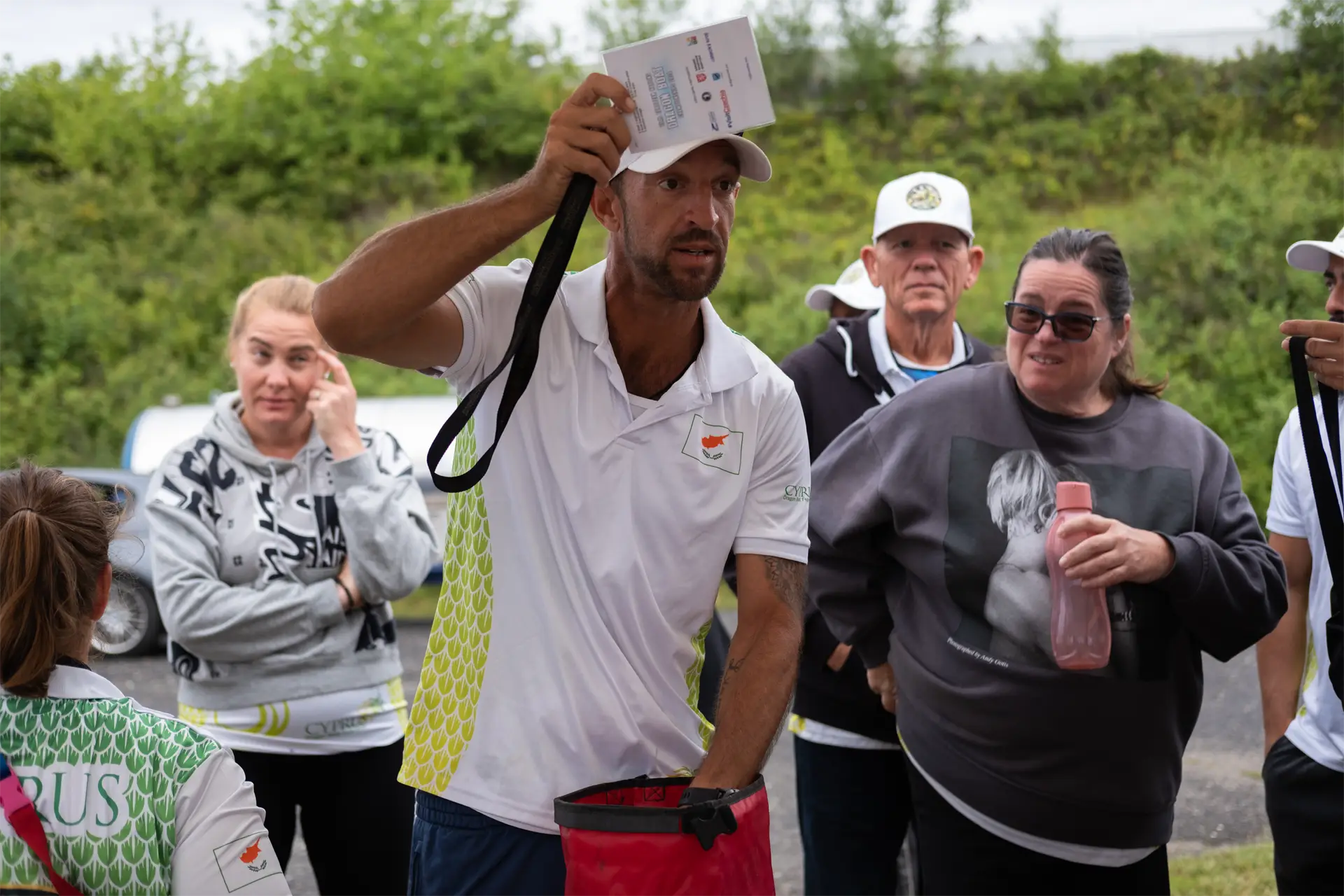 dragon boat cyprus national team coach simeon hill organising