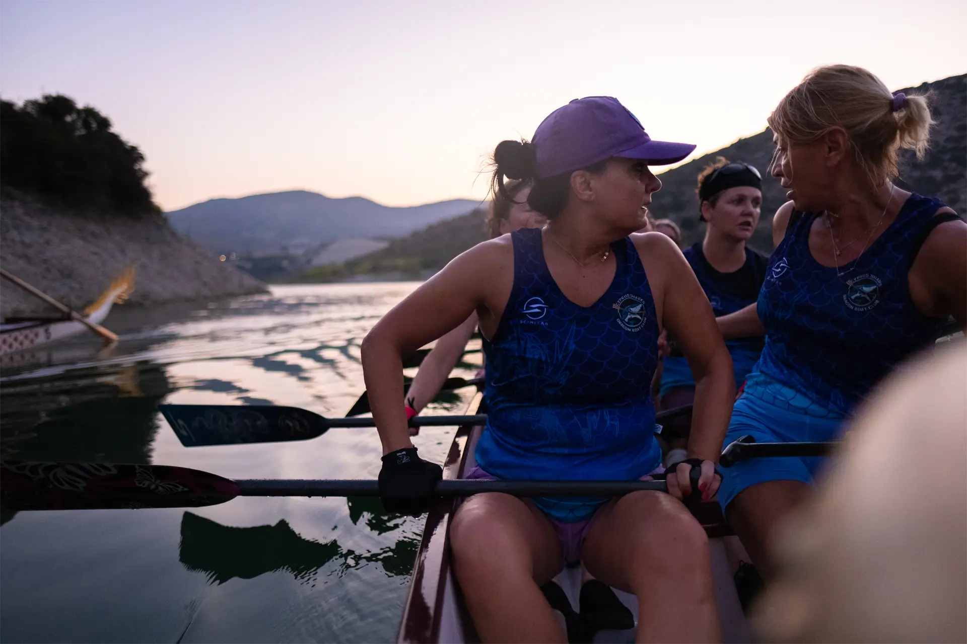 dragon boat cyprus sharks limassol front bench