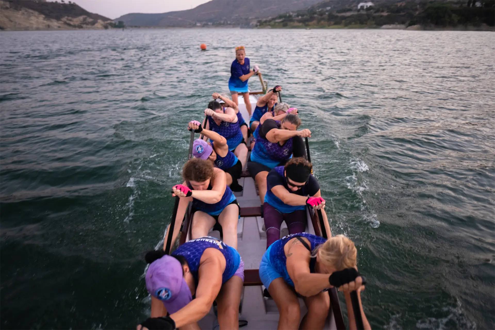 dragon boat cyprus sharks limassol women paddling