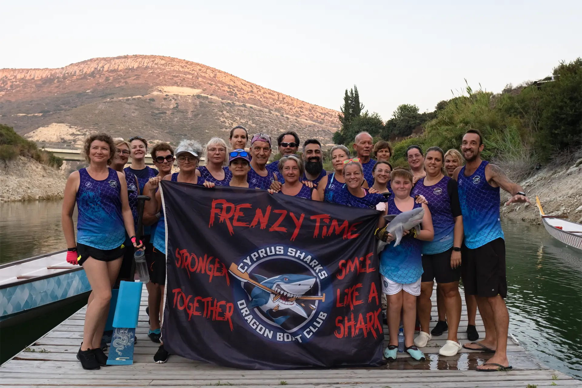 dragon boat cyprus sharks limassol team